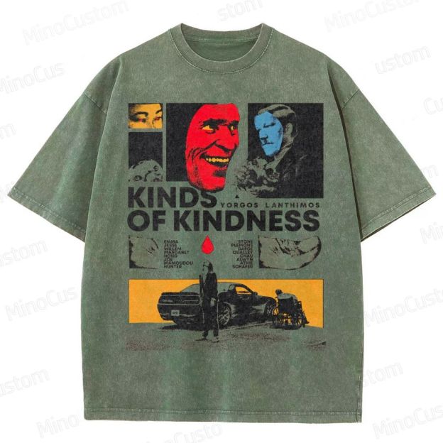 Kinds of Kindness Movie Washed T-Shirt 
