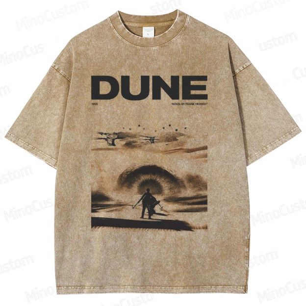 Vintage Washed Dune Graphic Sci - Fi T - shirt