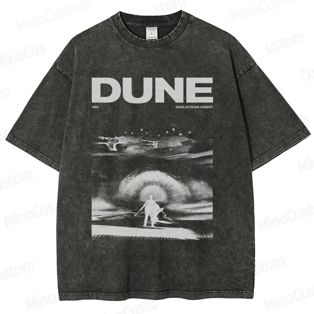 Vintage Washed Dune Graphic Sci - Fi T - shirt
