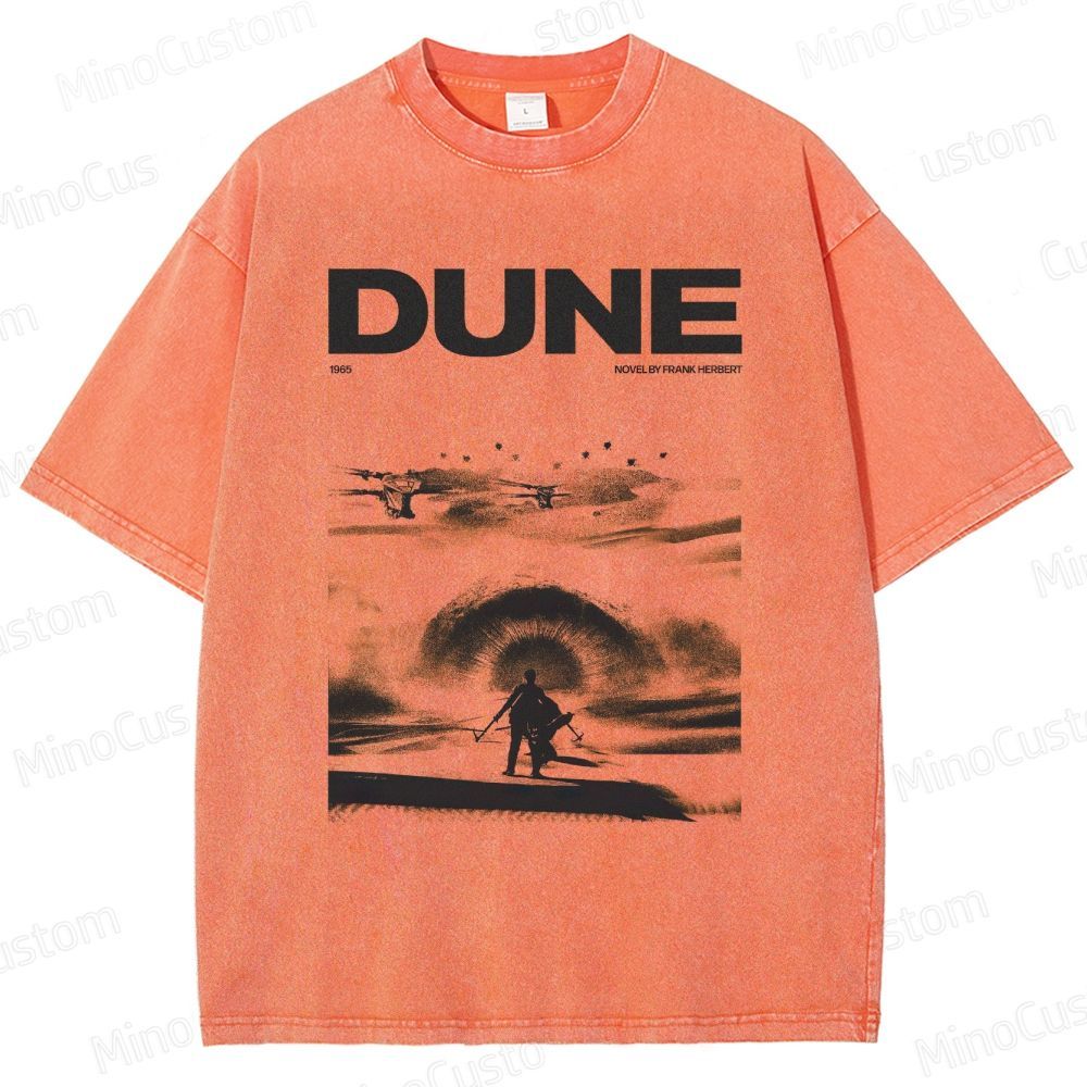 Vintage Washed Dune Graphic Sci - Fi T - shirt