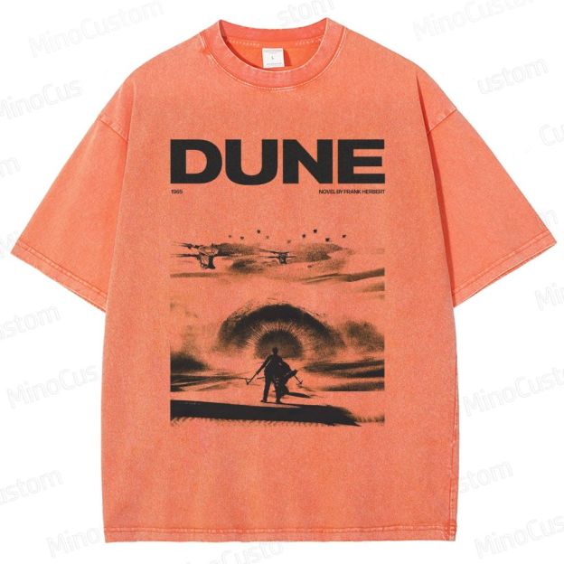 Vintage Washed Dune Graphic Sci - Fi T - shirt