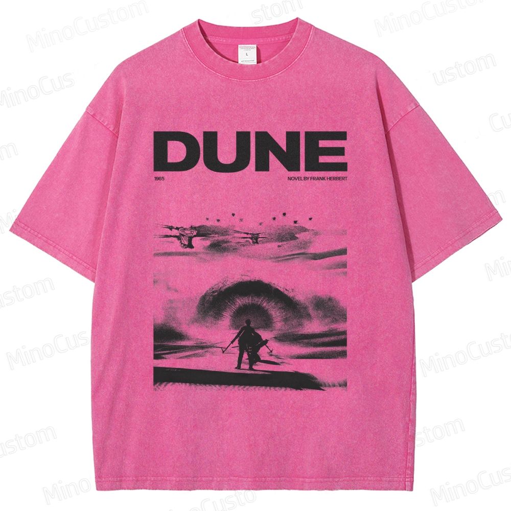 Vintage Washed Dune Graphic Sci - Fi T - shirt