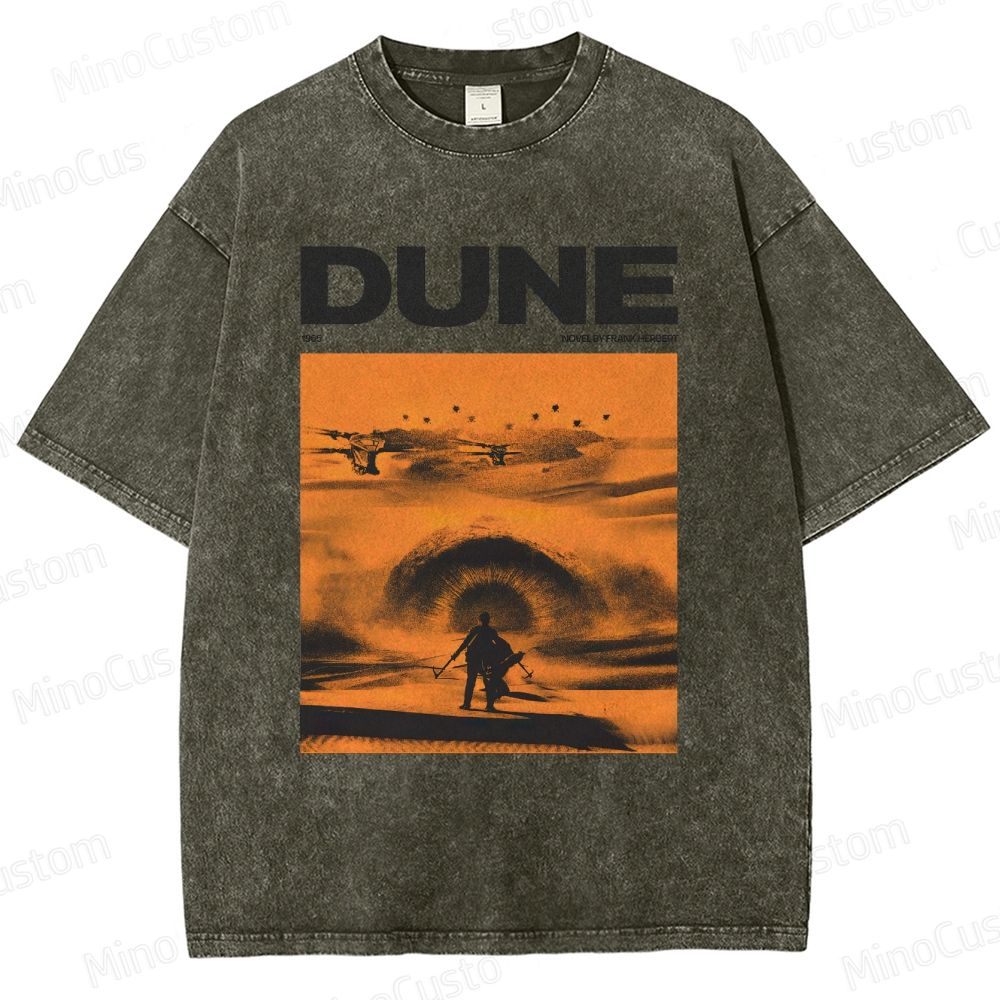Vintage Washed Dune Graphic Sci - Fi T - shirt