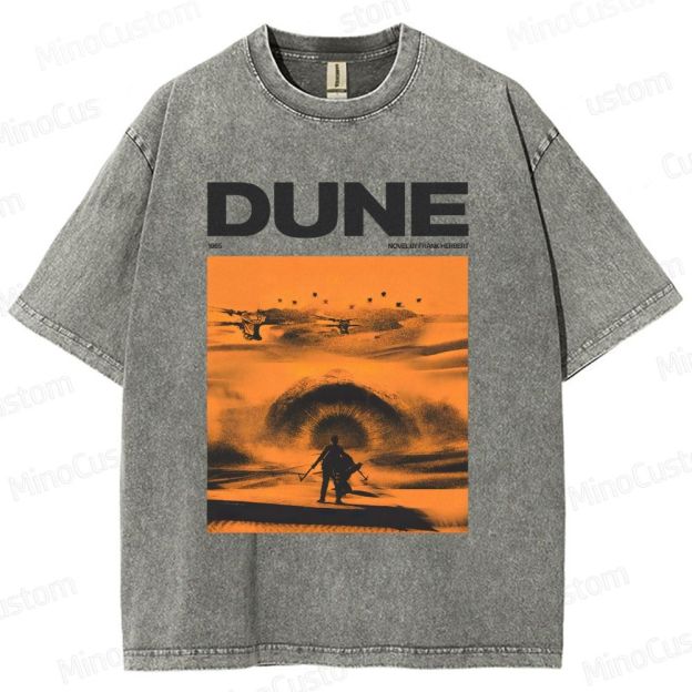 Vintage Washed Dune Graphic Sci - Fi T - shirt