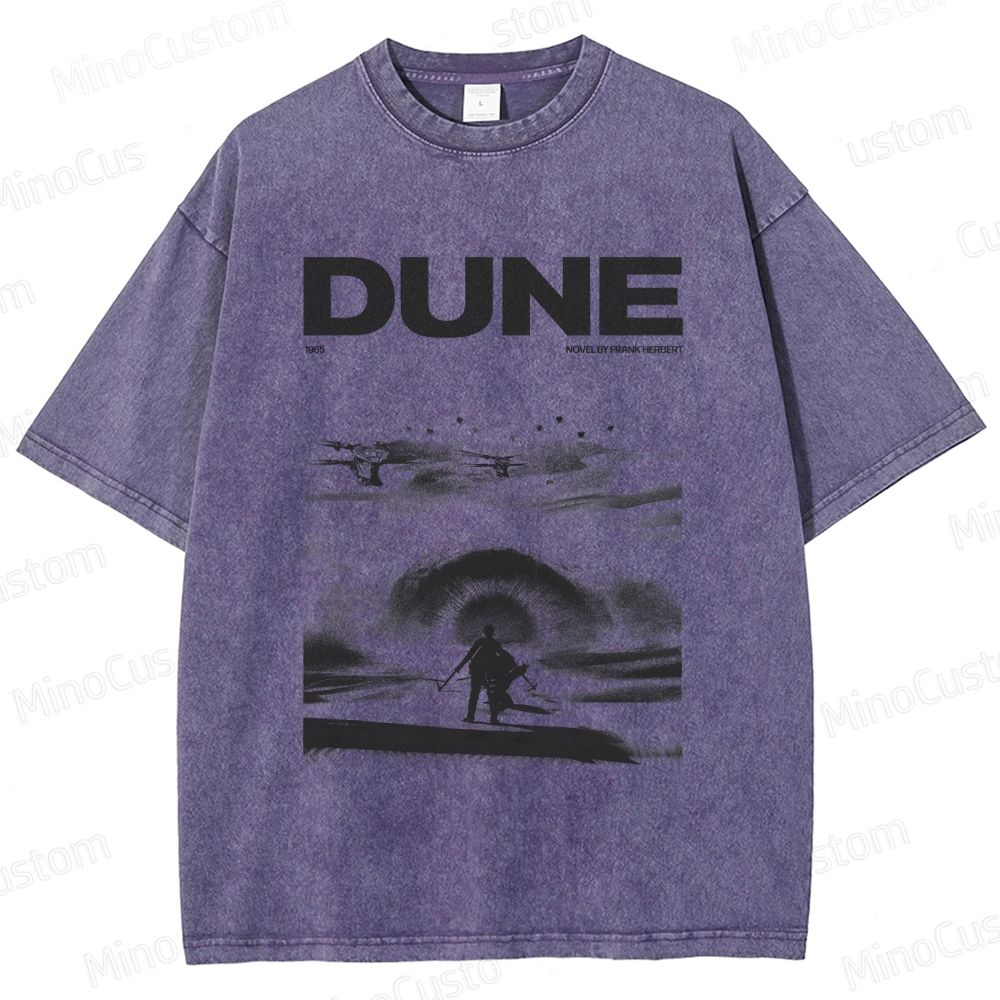 Vintage Washed Dune Graphic Sci - Fi T - shirt