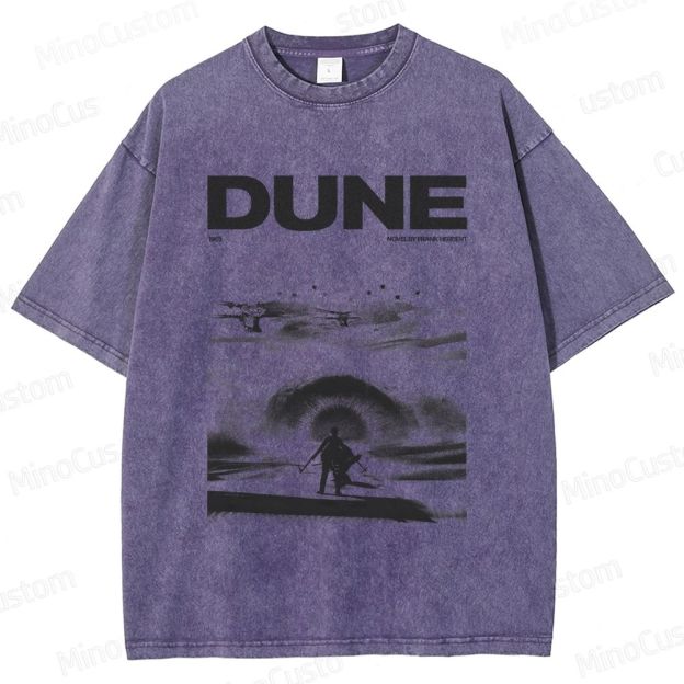 Vintage Washed Dune Graphic Sci - Fi T - shirt