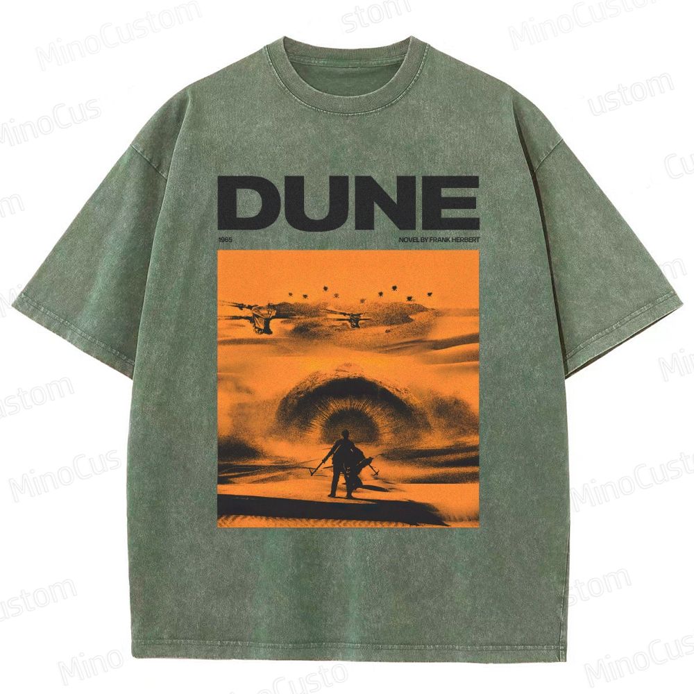 Vintage Washed Dune Graphic Sci - Fi T - shirt