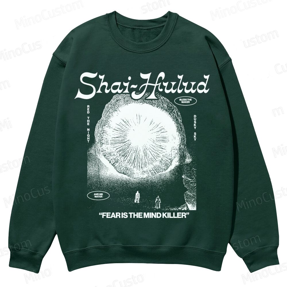 Dune Retro Movie Casual Crewneck Sweatshirt