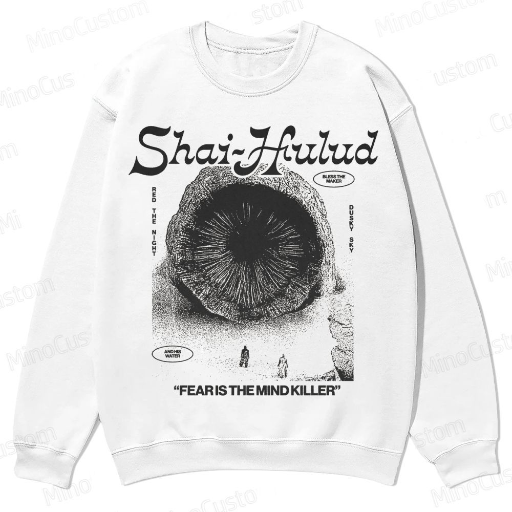 Dune Retro Movie Casual Crewneck Sweatshirt