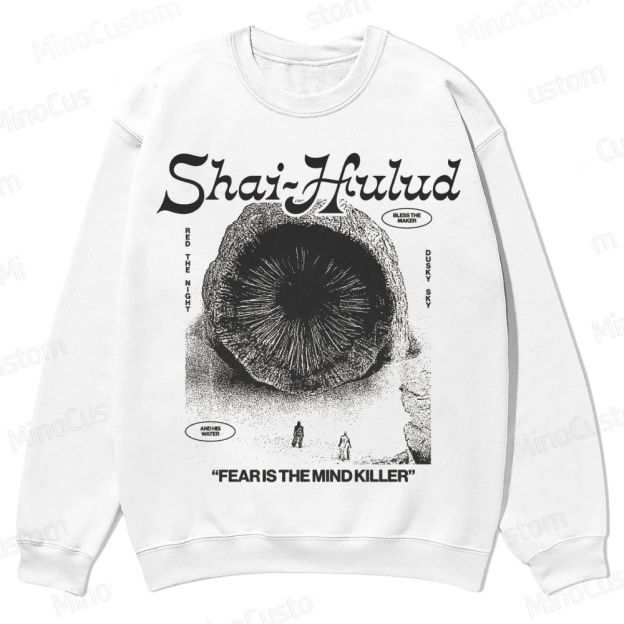 Dune Retro Movie Casual Crewneck Sweatshirt