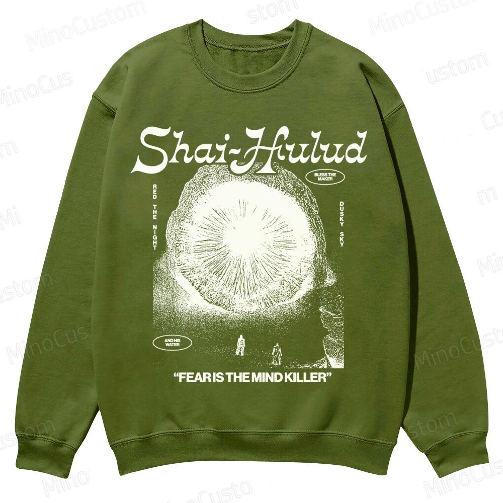 Dune Retro Movie Casual Crewneck Sweatshirt