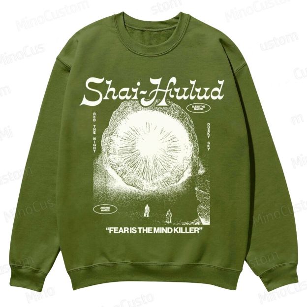 Dune Retro Movie Casual Crewneck Sweatshirt