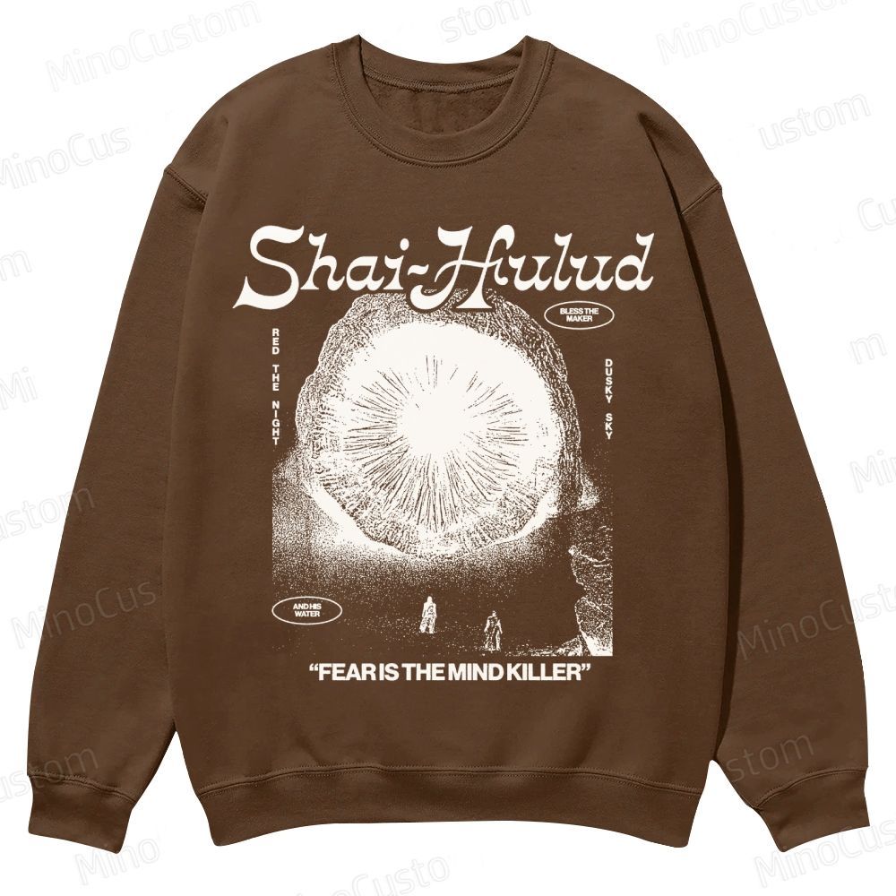 Dune Retro Movie Casual Crewneck Sweatshirt