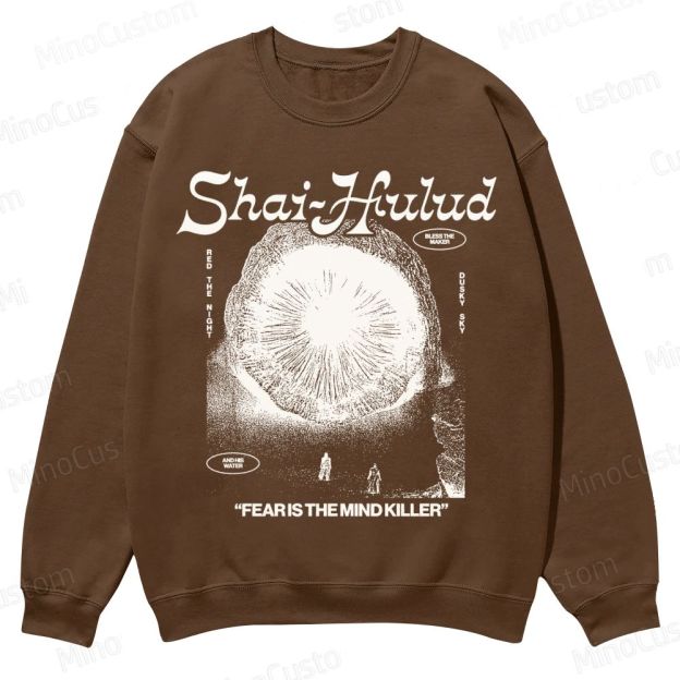 Dune Retro Movie Casual Crewneck Sweatshirt