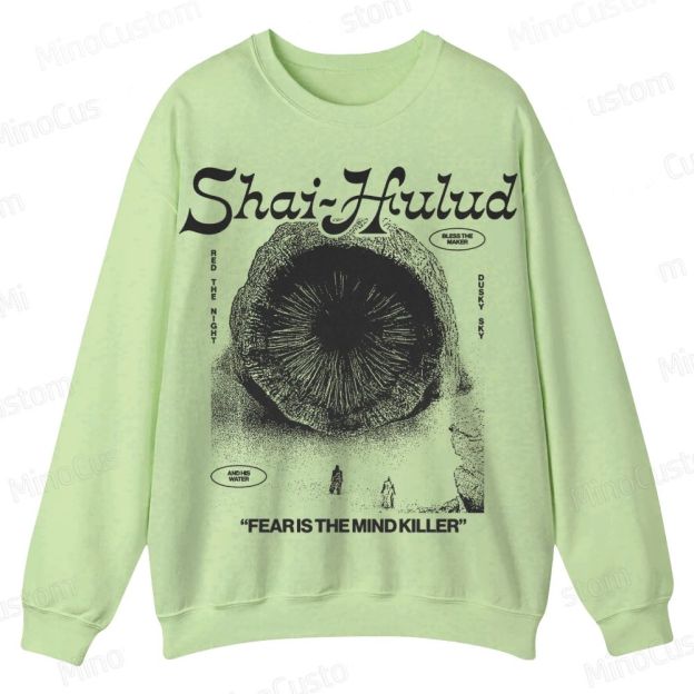 Dune Retro Movie Casual Crewneck Sweatshirt