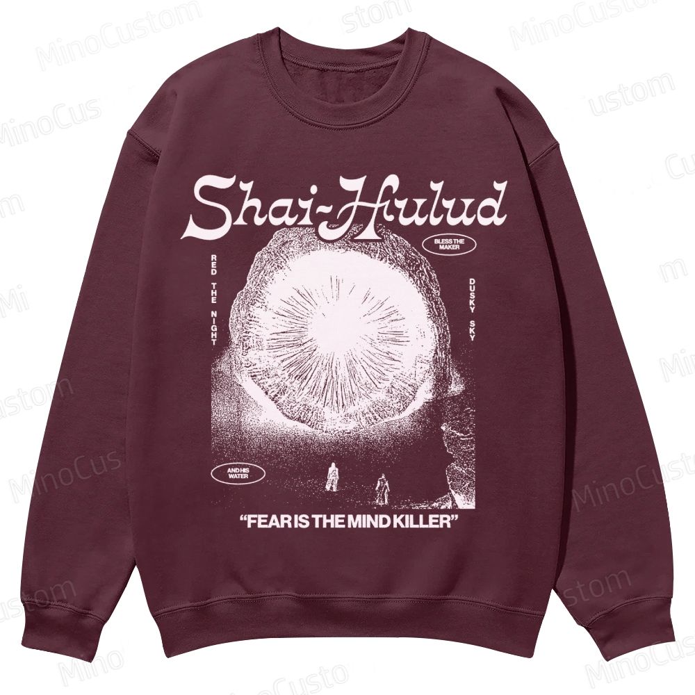 Dune Retro Movie Casual Crewneck Sweatshirt