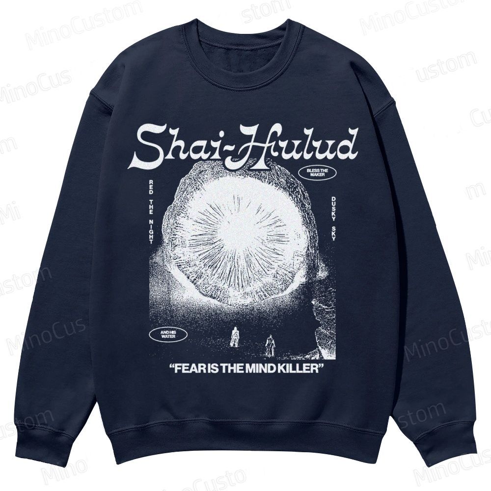 Dune Retro Movie Casual Crewneck Sweatshirt