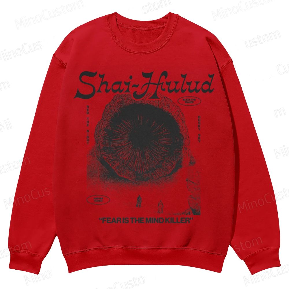 Dune Retro Movie Casual Crewneck Sweatshirt