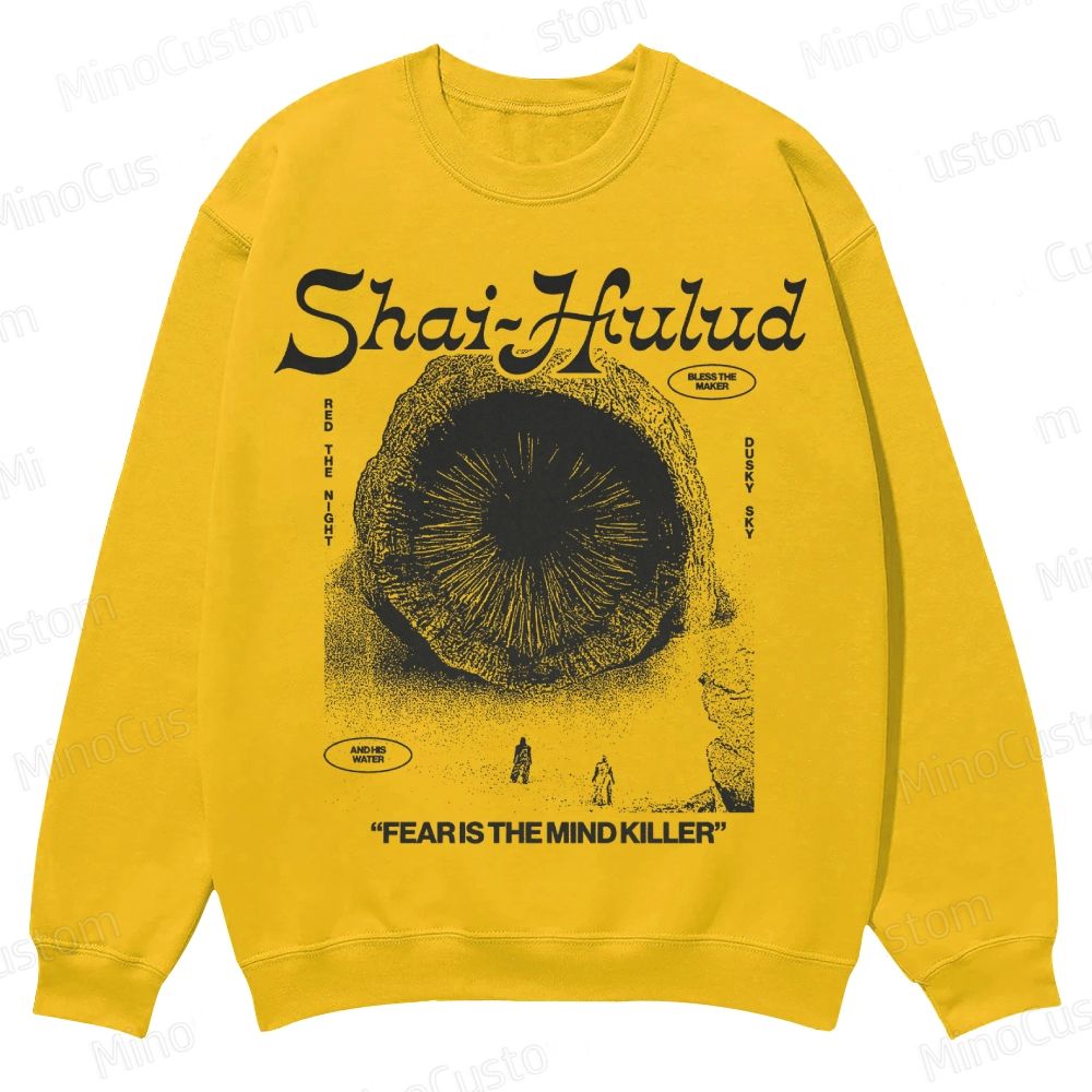 Dune Retro Movie Casual Crewneck Sweatshirt