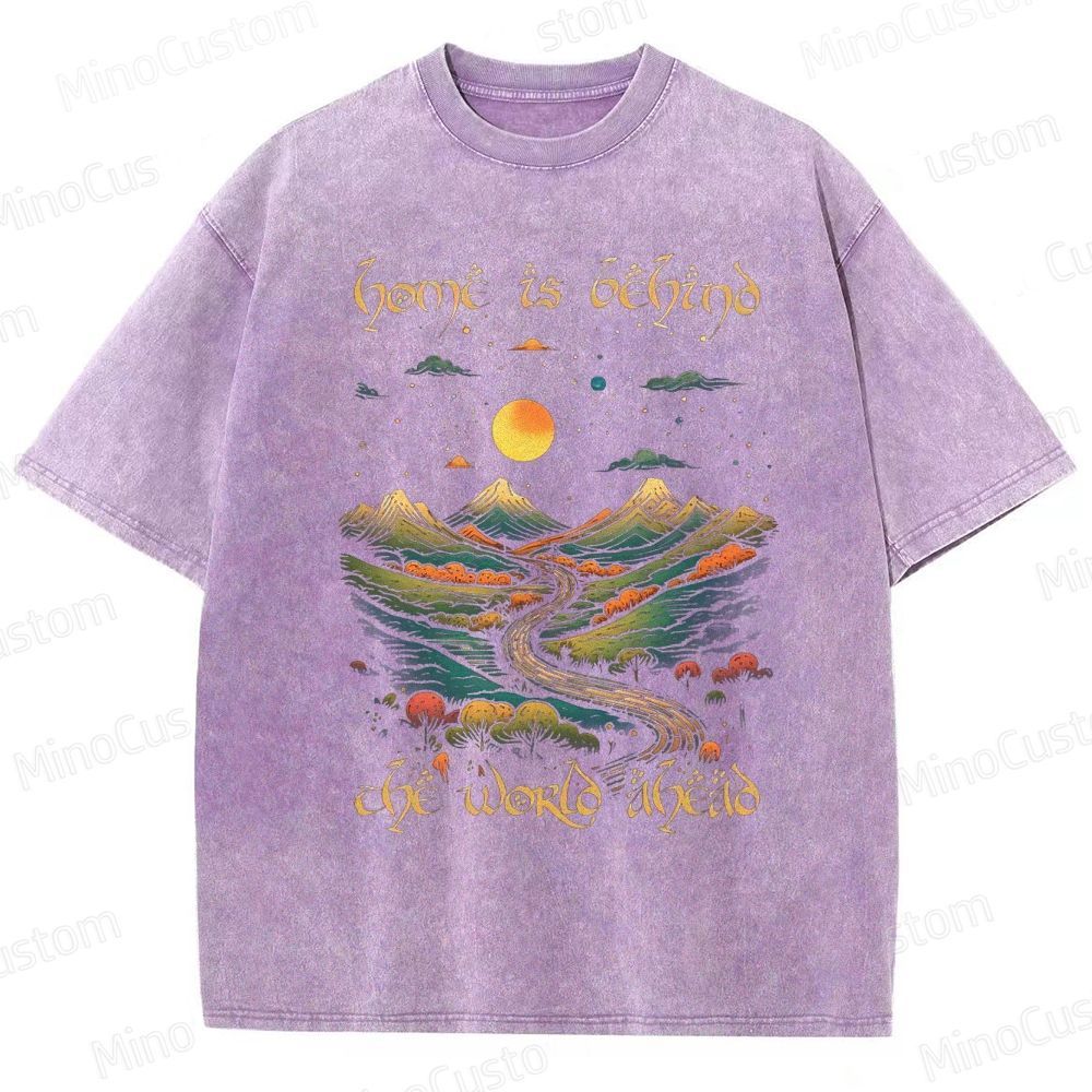 Vintage Washed The Lord of the Rings  Fantasy T - shirt