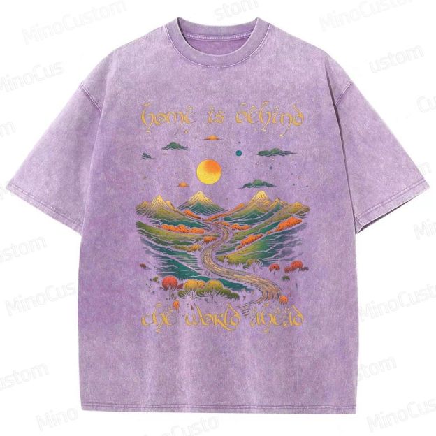 Vintage Washed The Lord of the Rings  Fantasy T - shirt