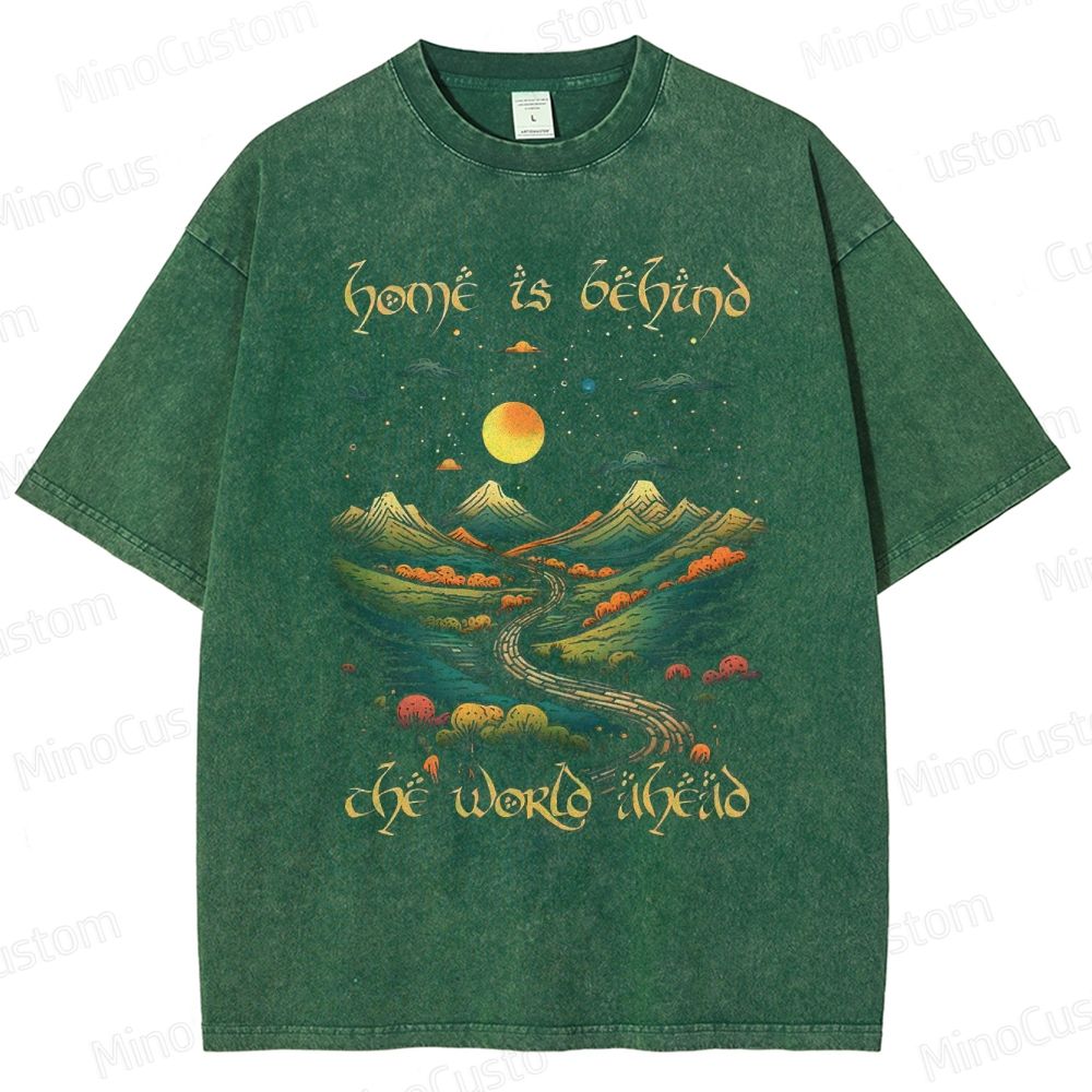 Vintage Washed The Lord of the Rings  Fantasy T - shirt