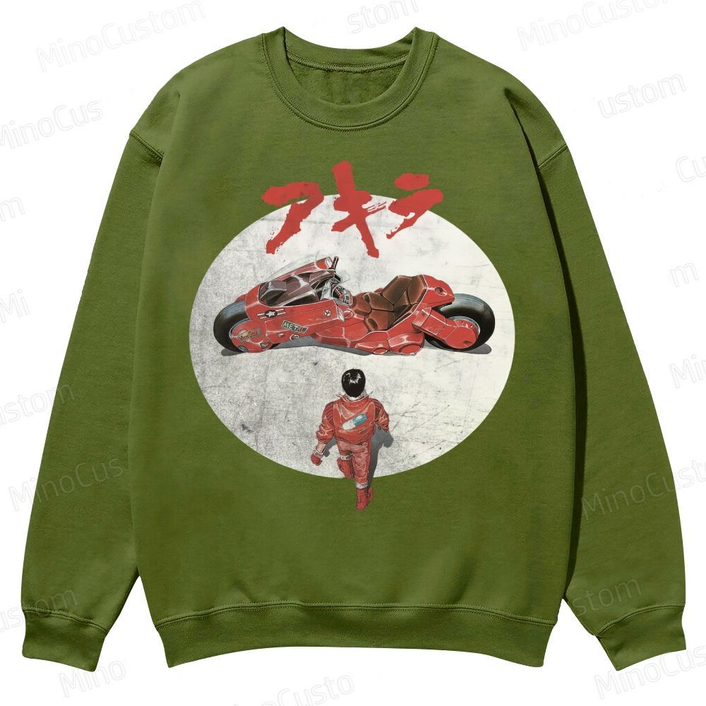 Akira Movie Casual Crewneck Sweatshirt 