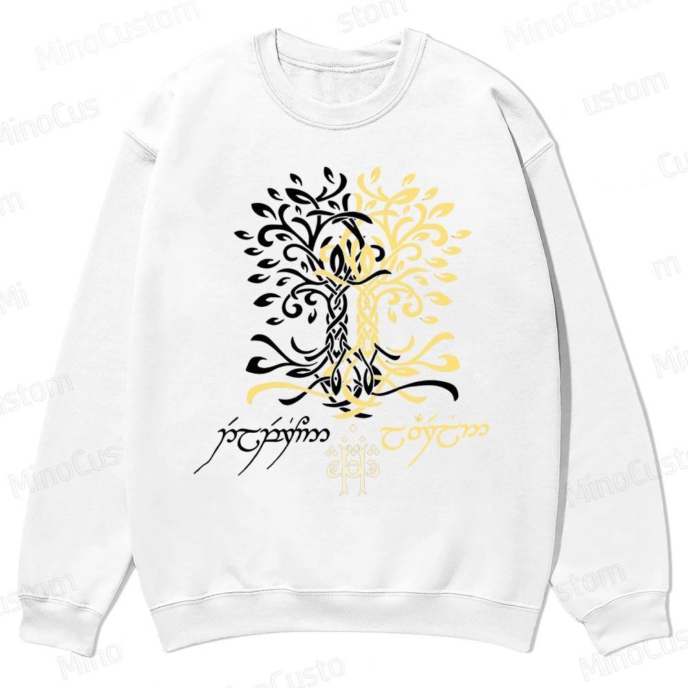 The Silmarillion Two Trees Of Valinor Casual Crewneck Sweatshirt 