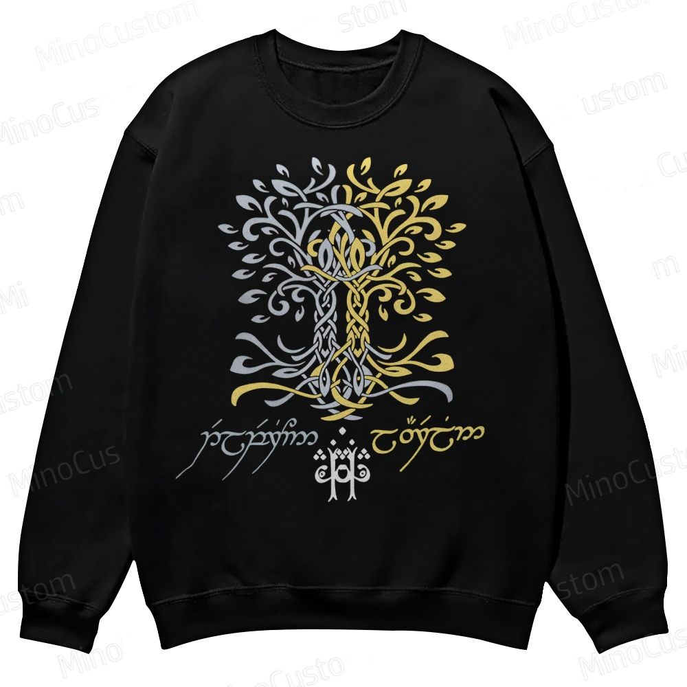 The Silmarillion Two Trees Of Valinor Casual Crewneck Sweatshirt 