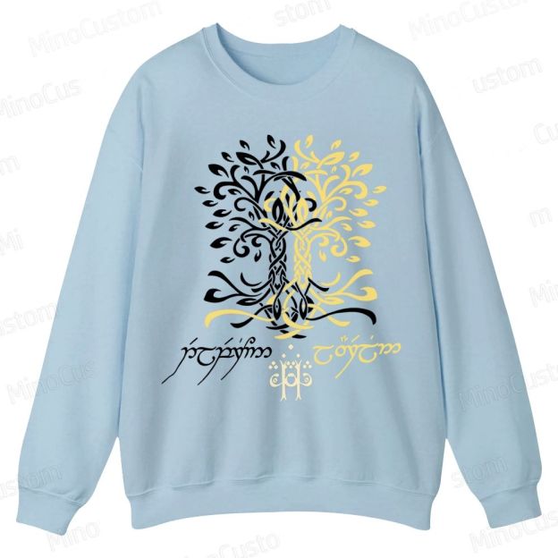 The Silmarillion Two Trees Of Valinor Casual Crewneck Sweatshirt 