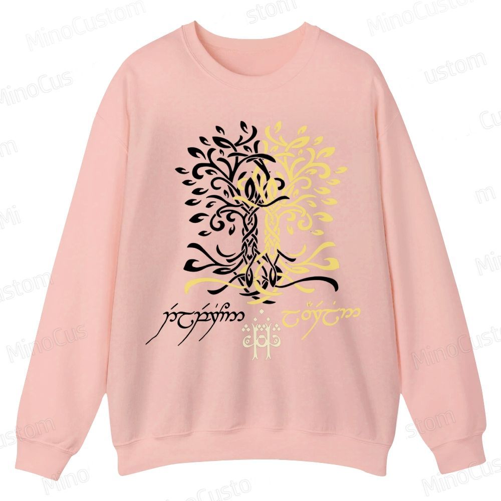 The Silmarillion Two Trees Of Valinor Casual Crewneck Sweatshirt 