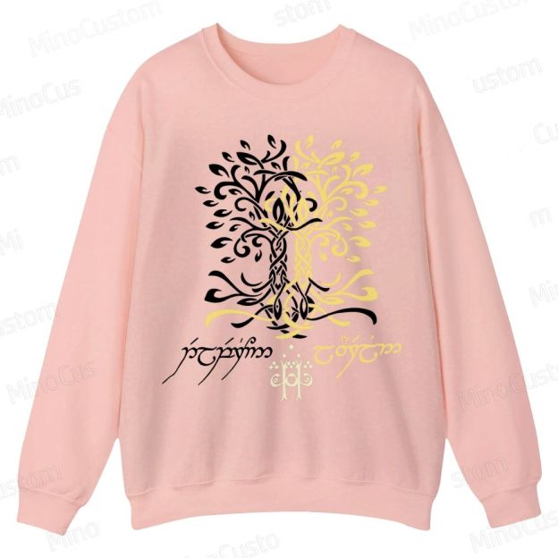 The Silmarillion Two Trees Of Valinor Casual Crewneck Sweatshirt 