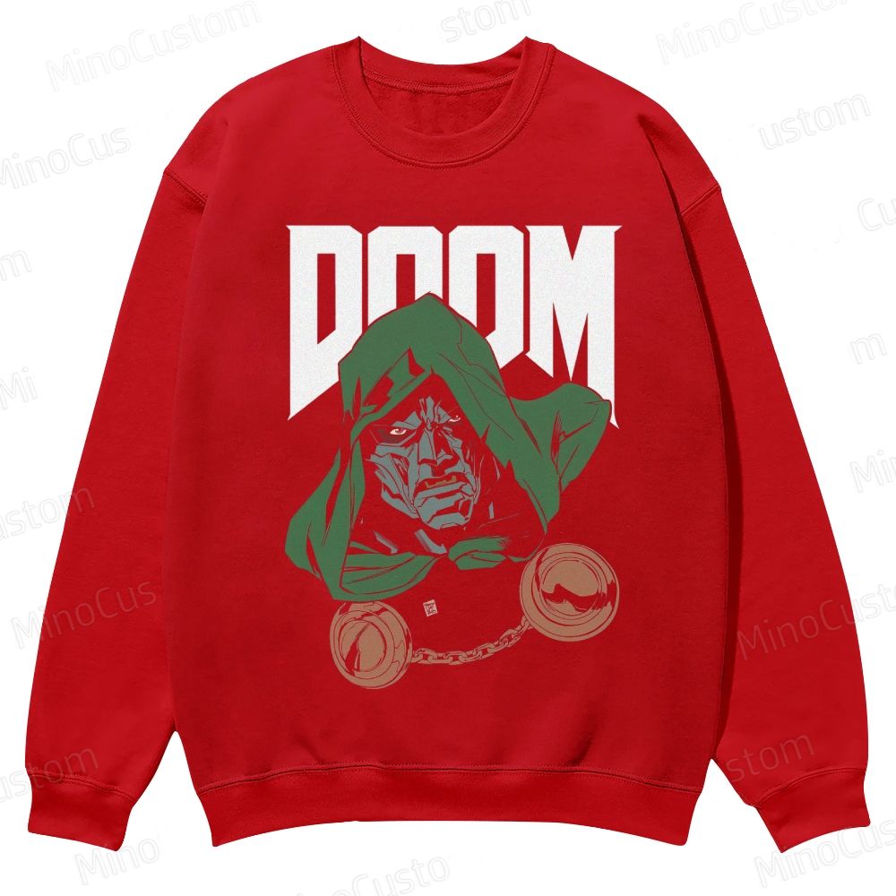 Doom  Casual Crewneck Sweatshirt 