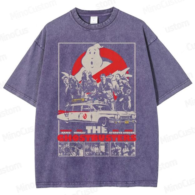 Ghostbusters Retro Graphic Washed T-Shirt 
