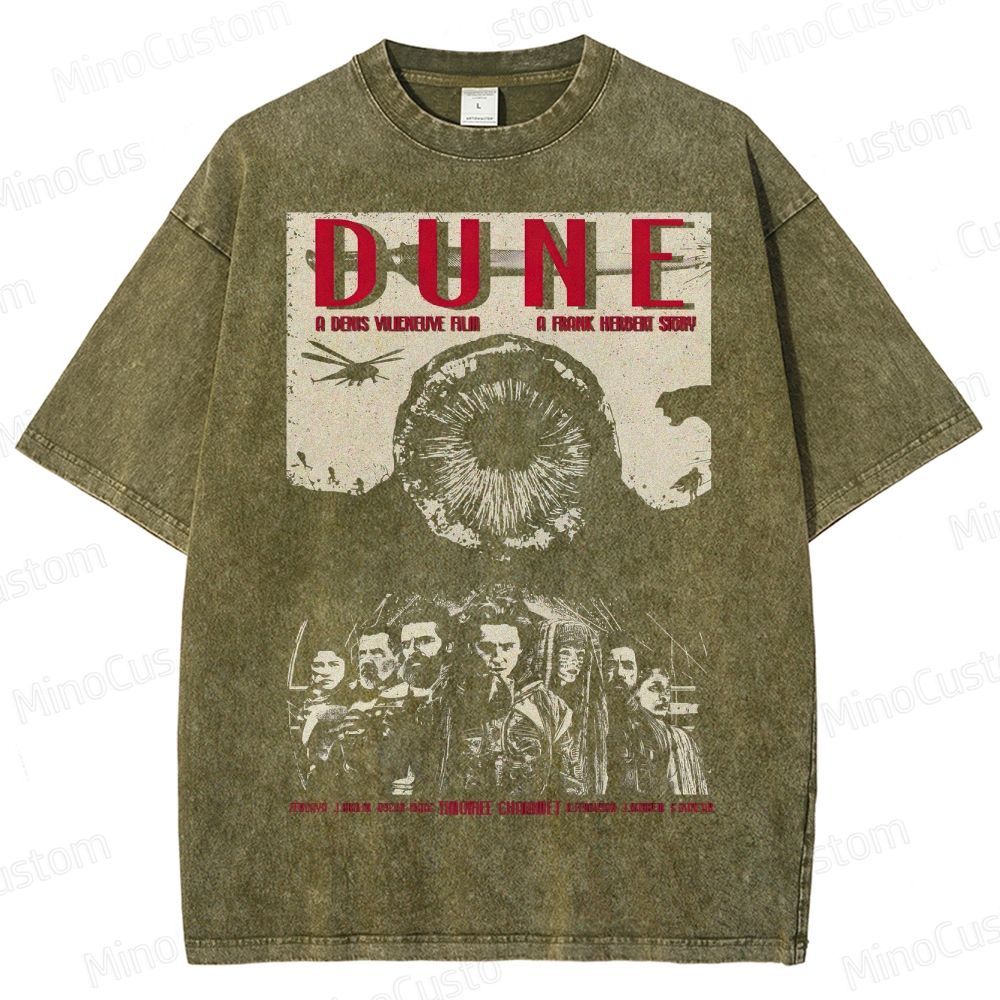 DUNE Sandworm Graphic Washed T-Shirt 