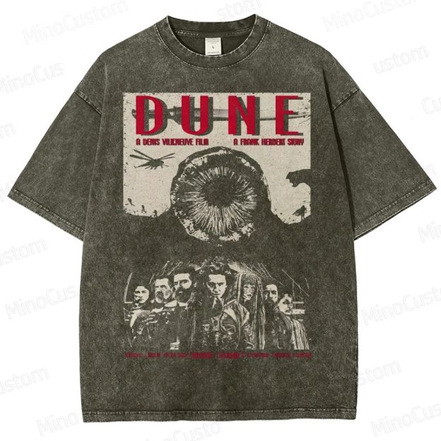 DUNE Sandworm Graphic Washed T-Shirt 