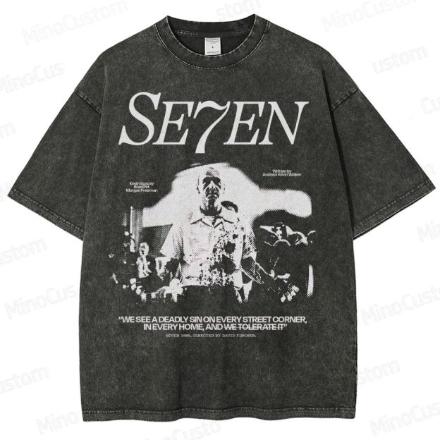 Se7en Washed T-Shirt 