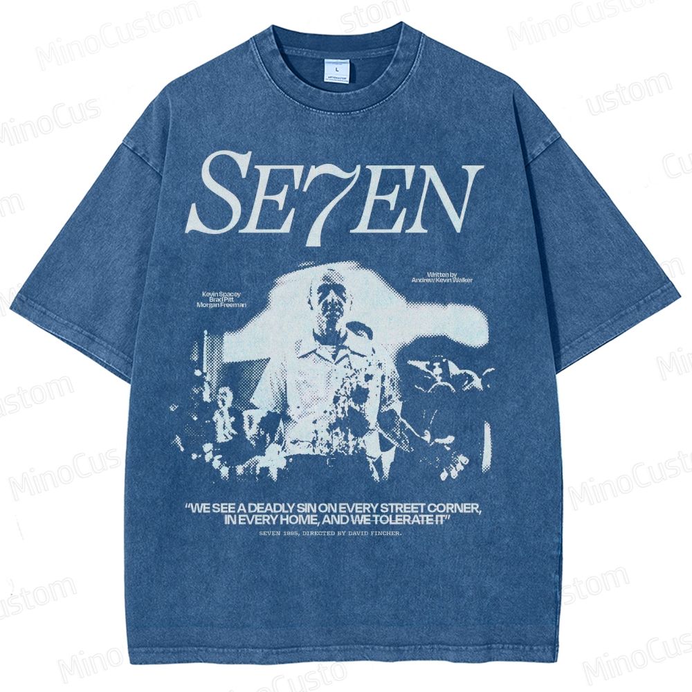 Se7en Washed T-Shirt 