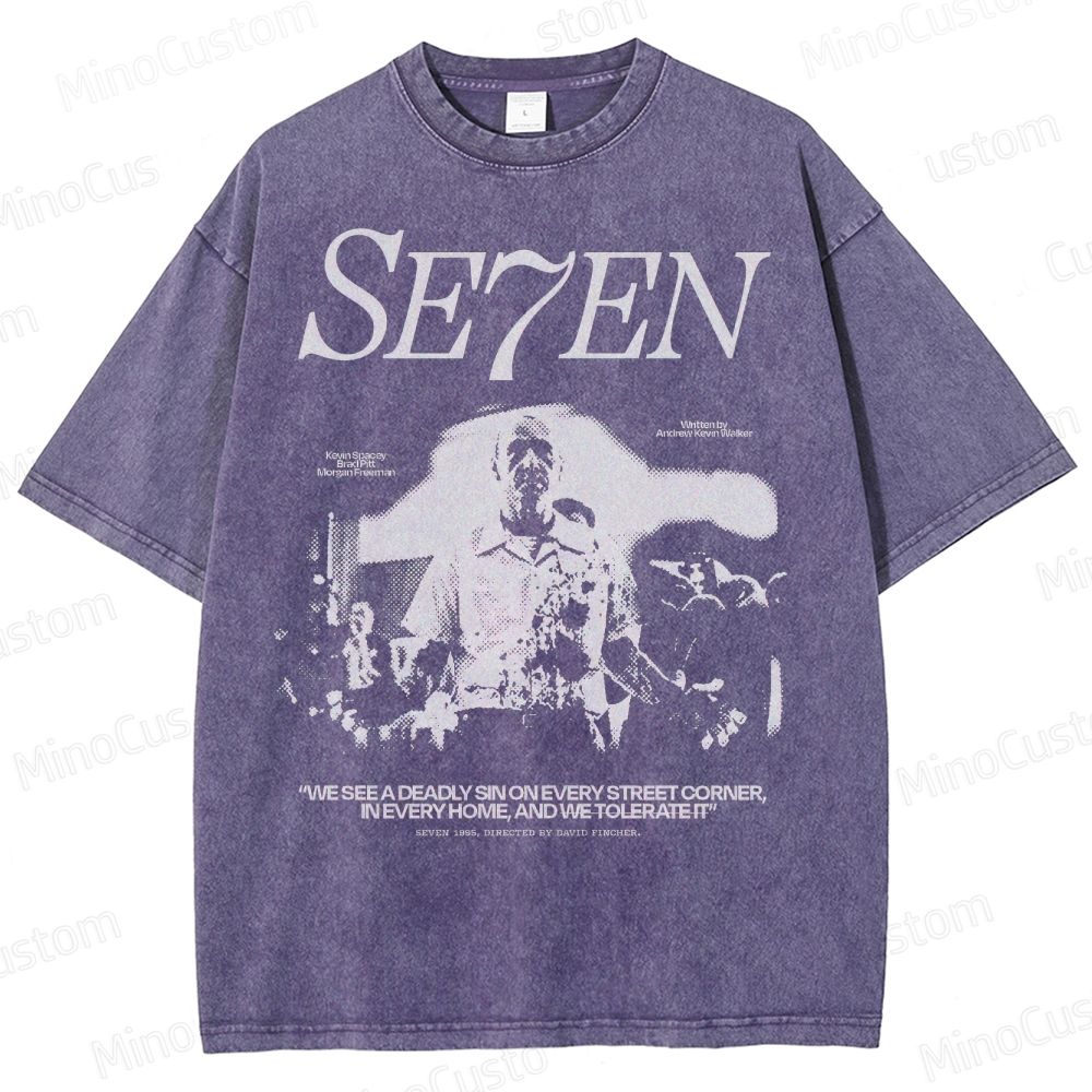 Se7en Washed T-Shirt 