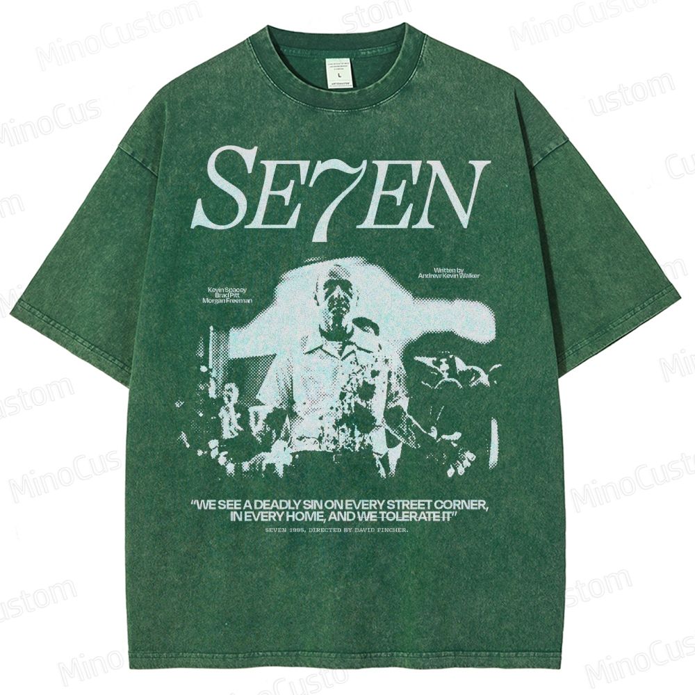Se7en Washed T-Shirt 