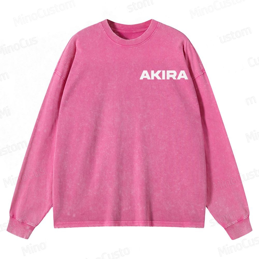 Unisex Crewneck Washed Sweatshirt 2509013118
