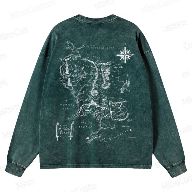 JRR Tolkien Crewneck Washed Sweatshirt 