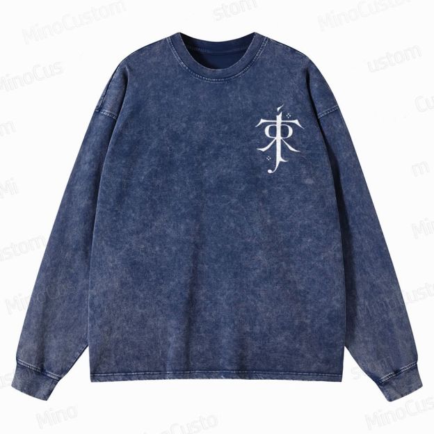 JRR Tolkien Crewneck Washed Sweatshirt 