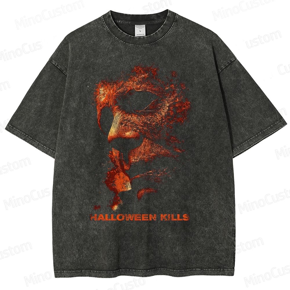 Halloween Kills Vintage Washed T - shirt