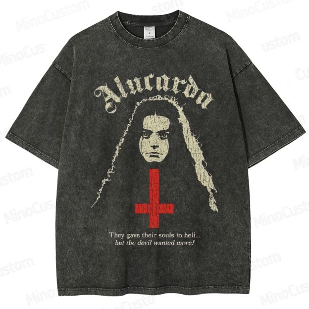 Alucarda Vintage Washed Horror T - shirt
