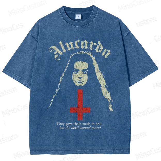 Alucarda Vintage Washed Horror T - shirt