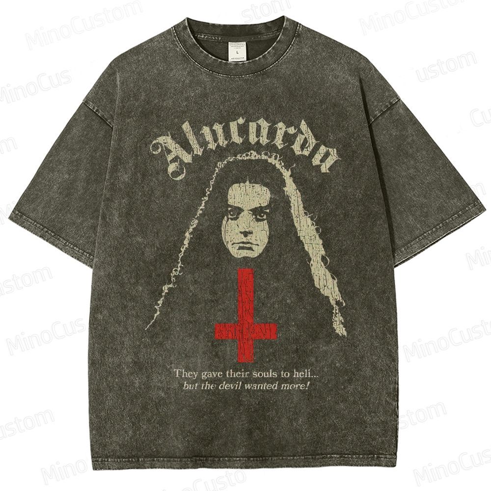 Alucarda Vintage Washed Horror T - shirt