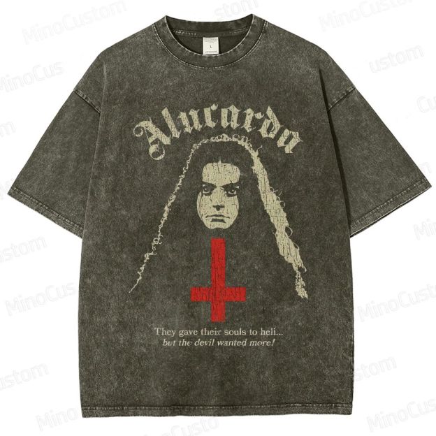 Alucarda Vintage Washed Horror T - shirt