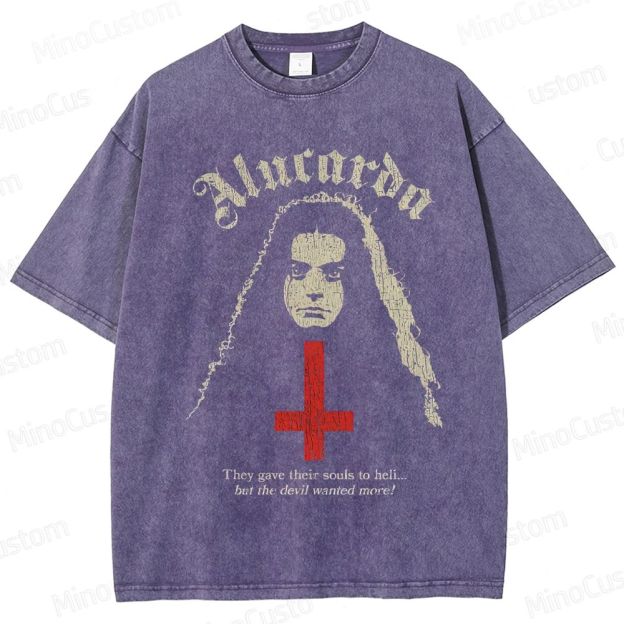 Alucarda Vintage Washed Horror T - shirt