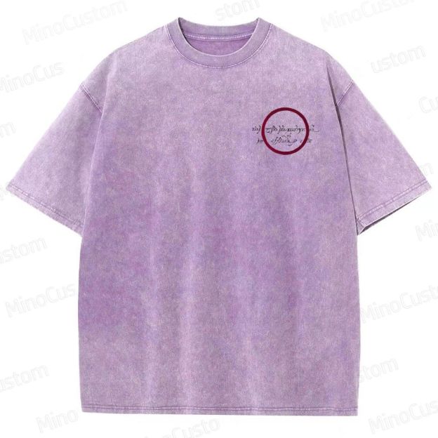 The Lord of the Rings: The Two Towers Vintage Washed Fantasy Adventure T - shirt